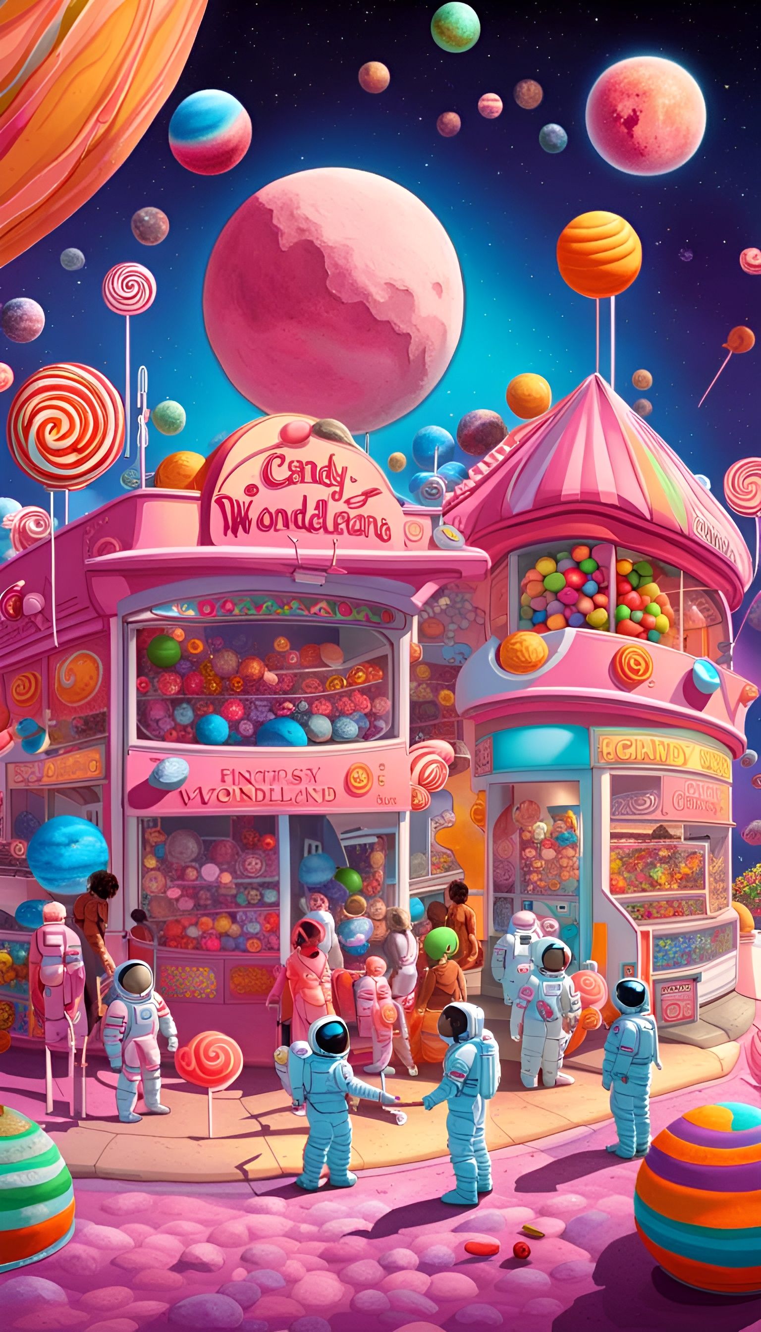 Space candy Wonderland