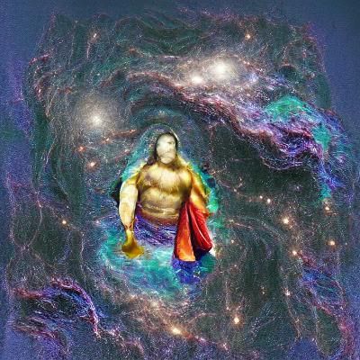 Majestic Deity of the Cosmos