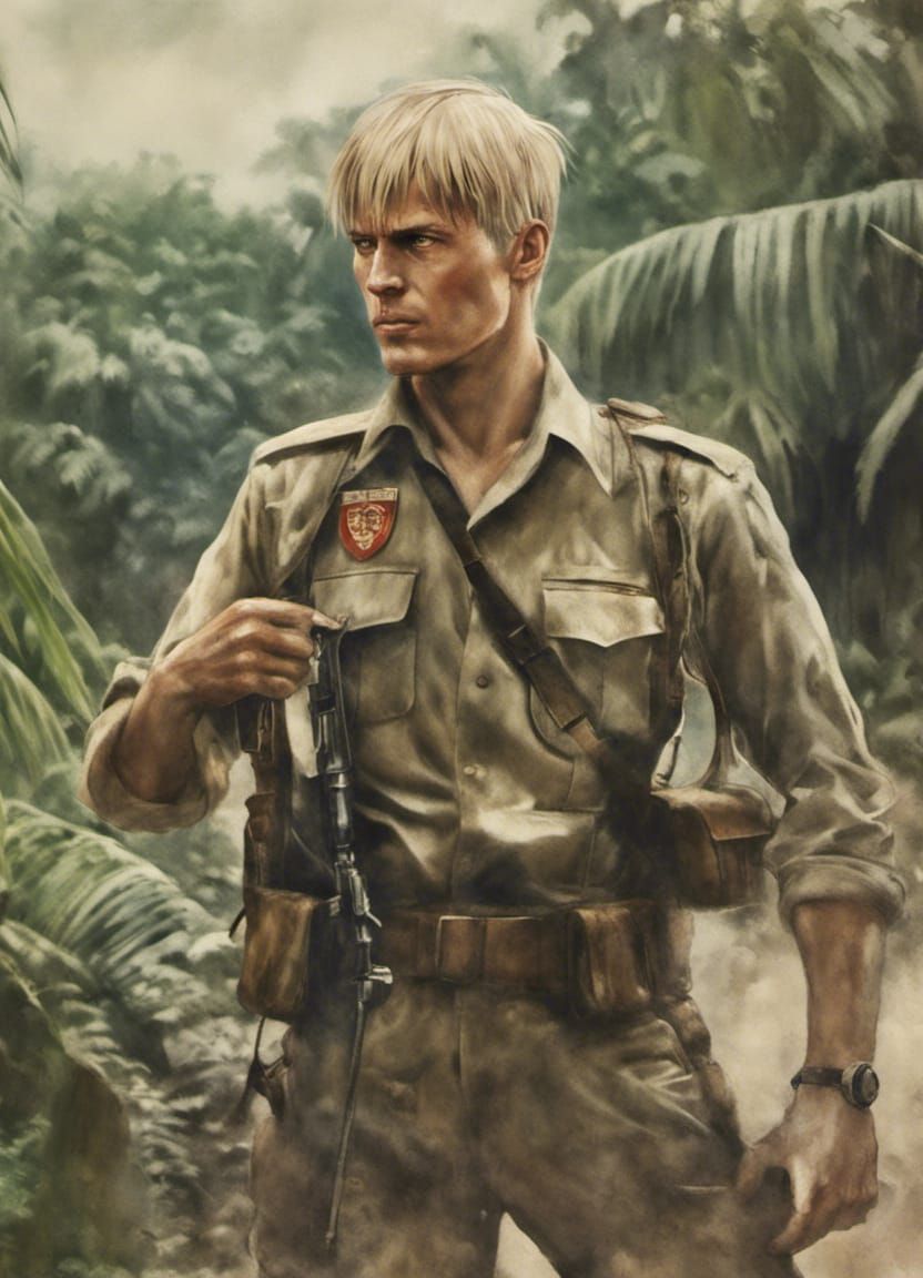 Armin Arlert, Vietnam Soldier.