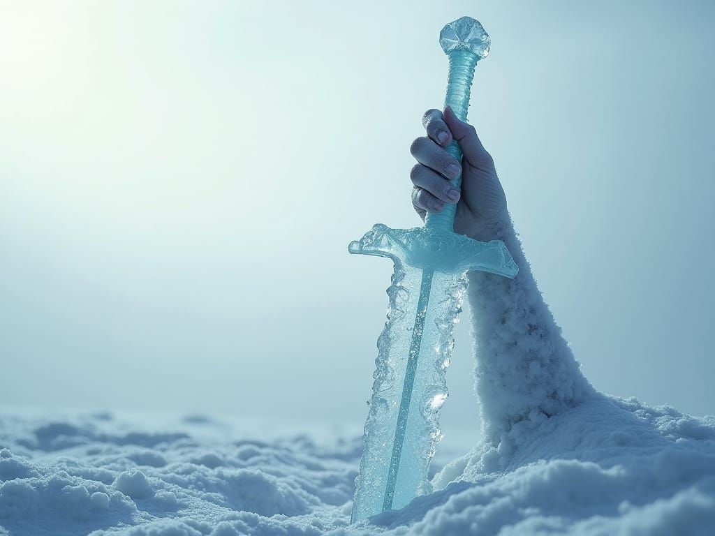 'Grandfather spoke of men made of snow bearing blades made of ice...'