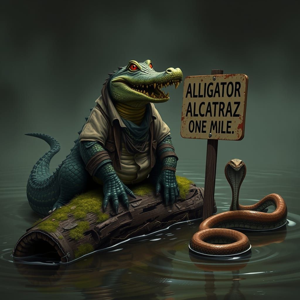 Alligator Alcatraz in the Florida Everglades