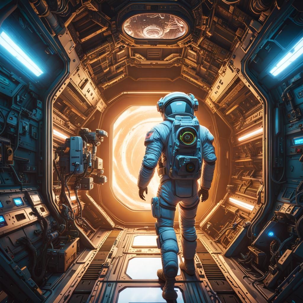 Astronaut Finds Alien Skeleton in Space Station