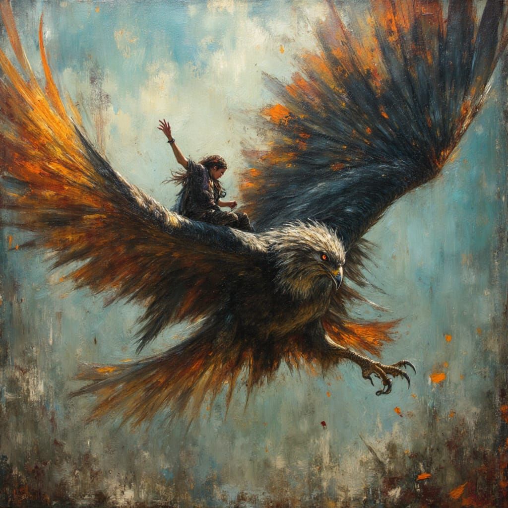 Holding on for grim death