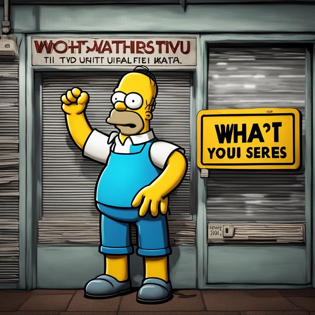 Homer Asks: What's Your Favorite TV Show?