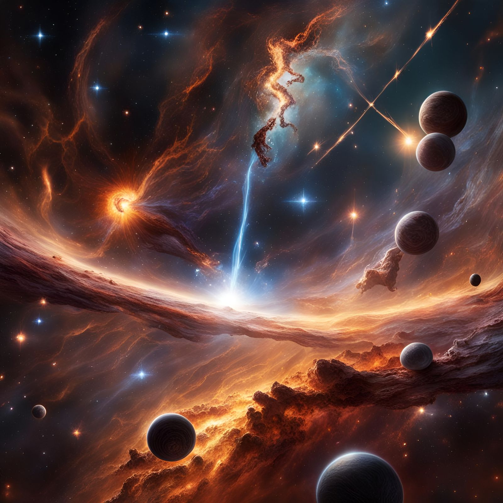 Dramatic Big Bang Explosion by Rutkowski