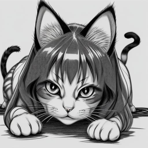 create a compelling manga-inspired cartoon with impressive shading effects, even when limited to the black and white out...