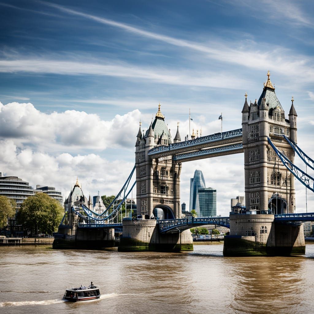 London's Iconic Landmark Bridge Under Professional Lens