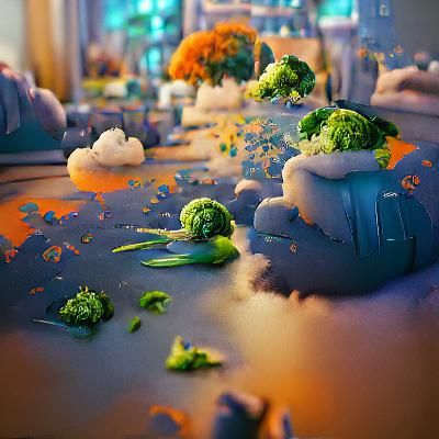 Broccoli Apocalypse: Fantastical End-of-Time Art