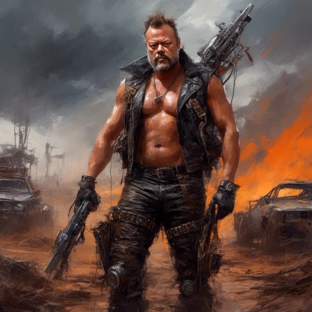 Mad Max Character Design in Digital Illustration