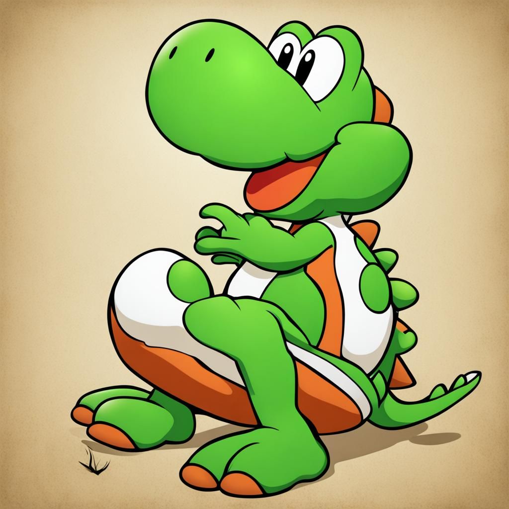 Yoshi Image Generated by AI