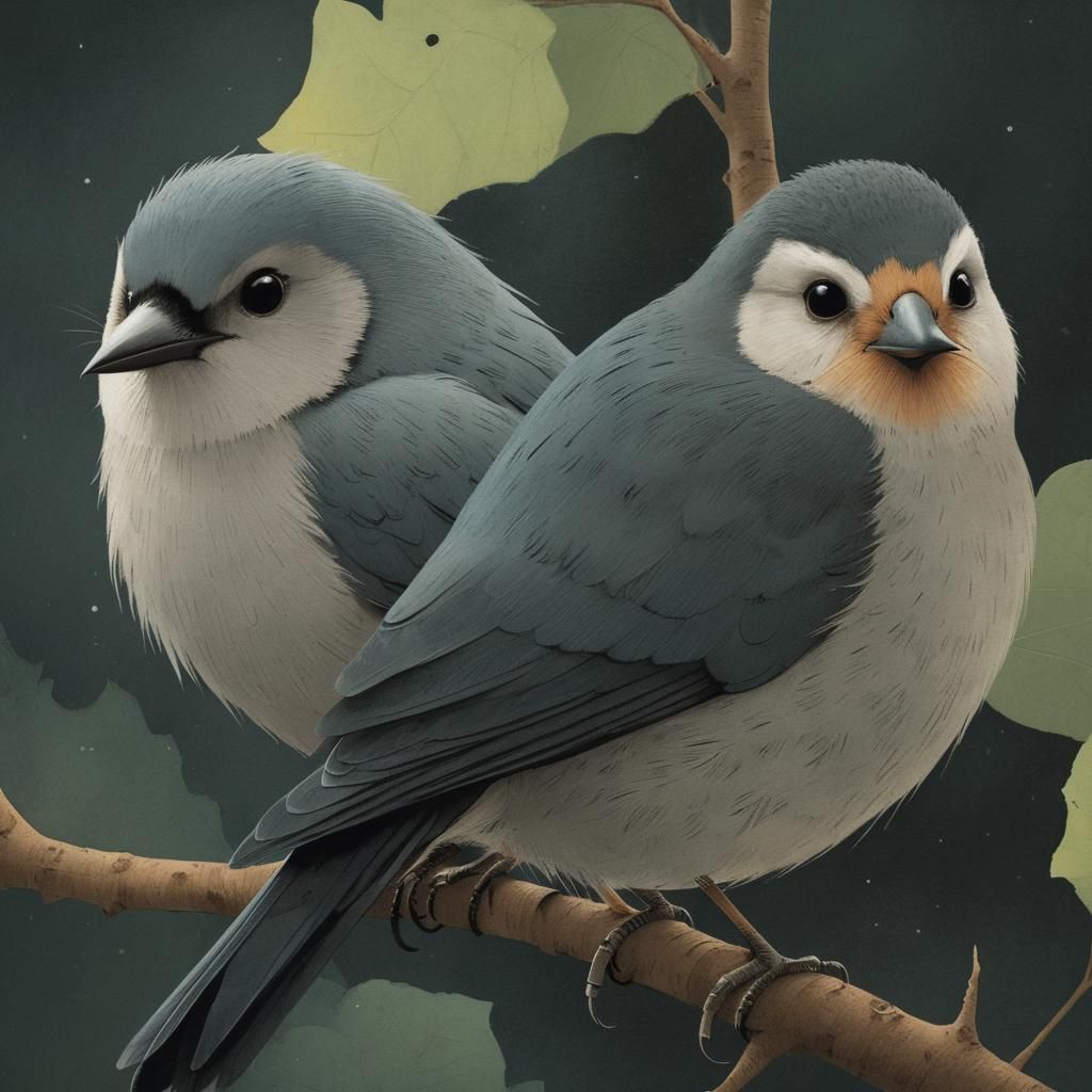 Charming Storybook Illustration in Klassen Style