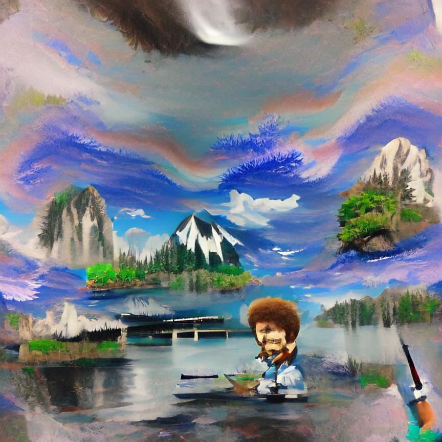 AI Generated Image From a Short Prompt