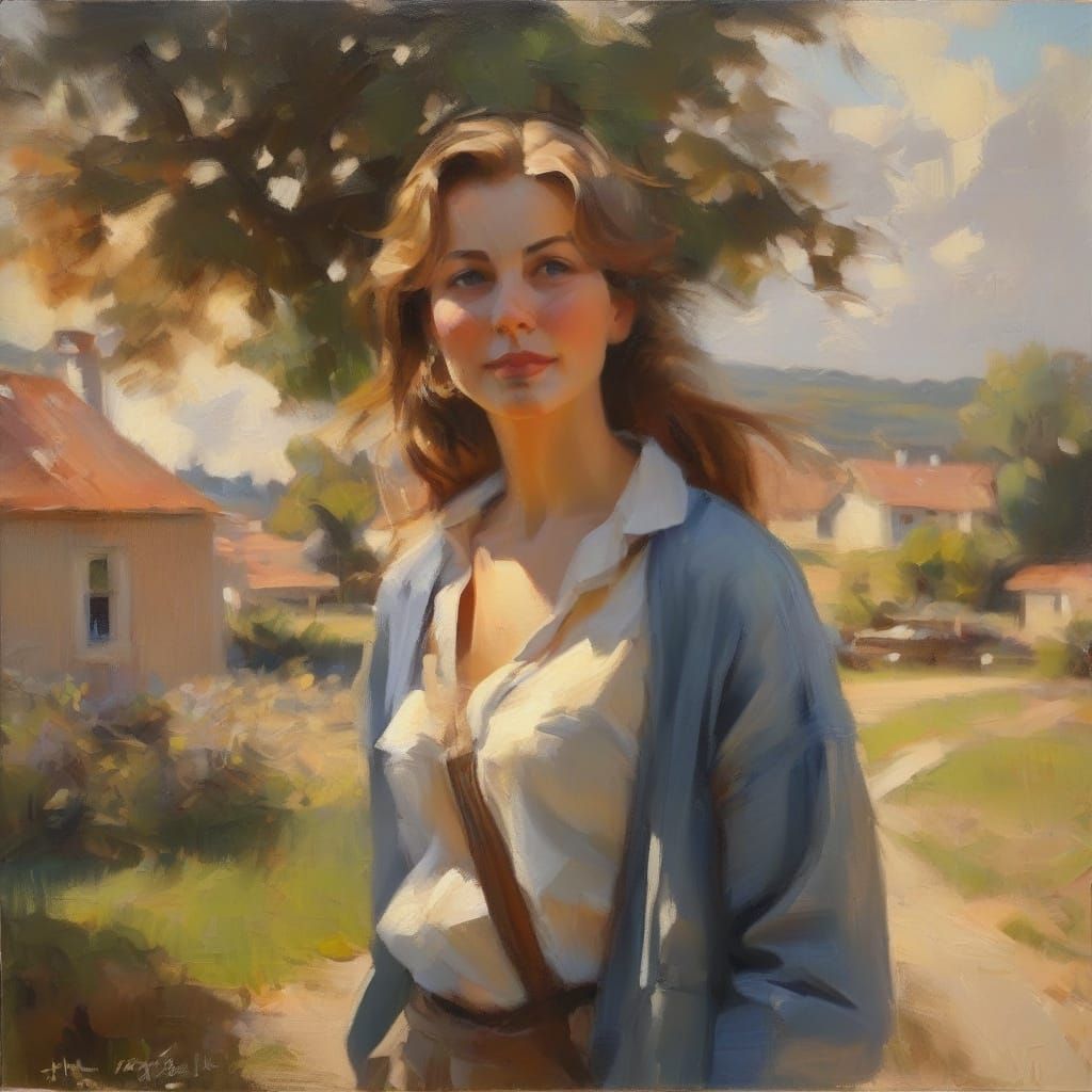 The Proud Lepensha Walks Away with a Gentle Smile