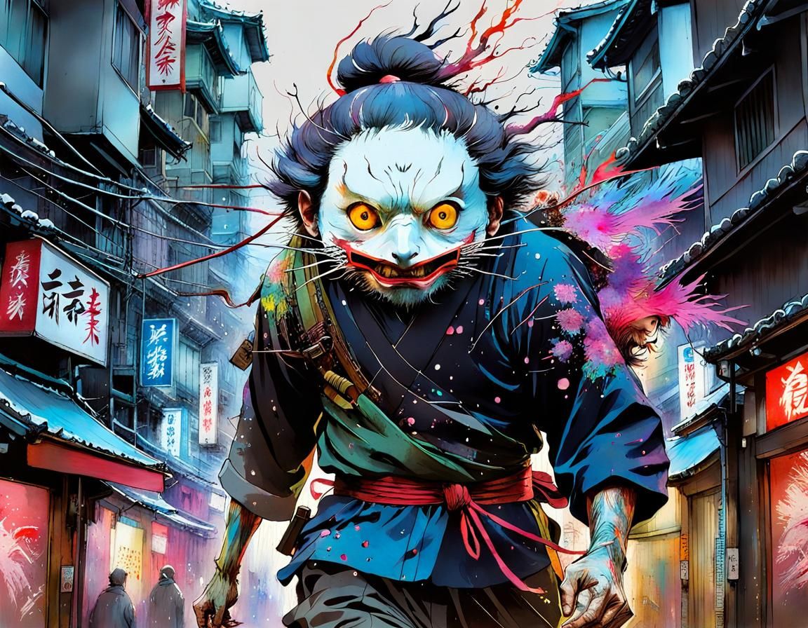 Macabre Tengu in Wasteland: Cronenberg Body Horror
