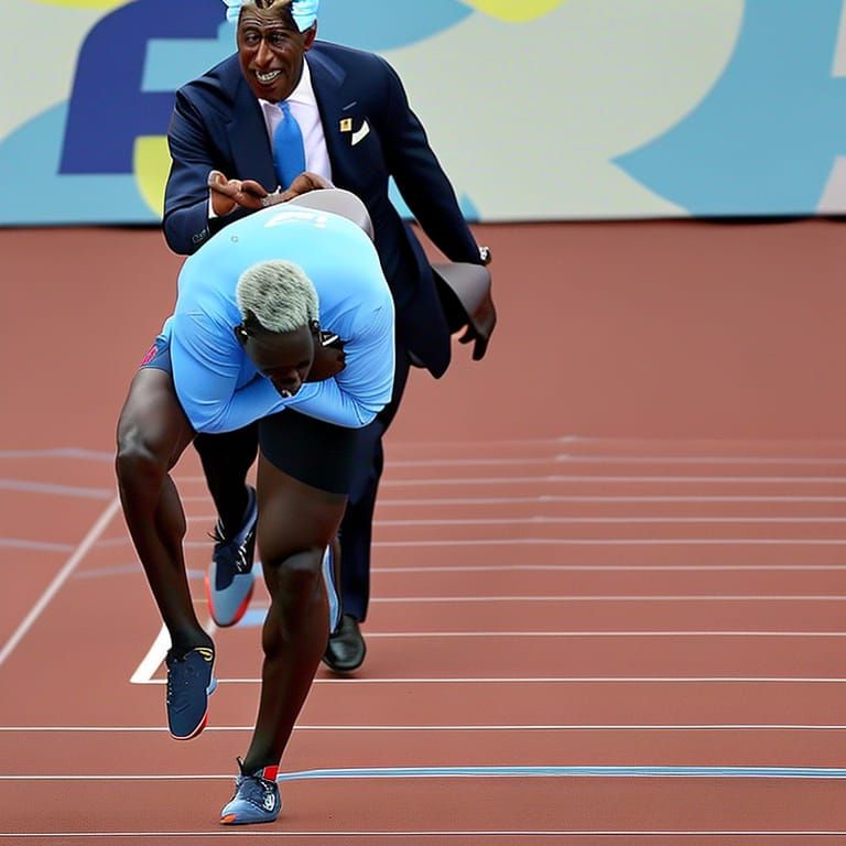 Prince Charles Wins Race Against Usain Bolt