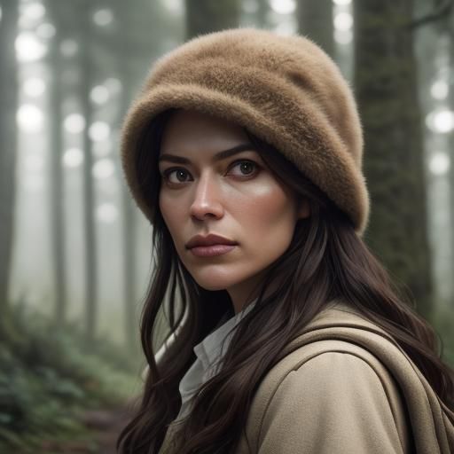 Hamiltonstøver Portrait in Cinematic Film Style