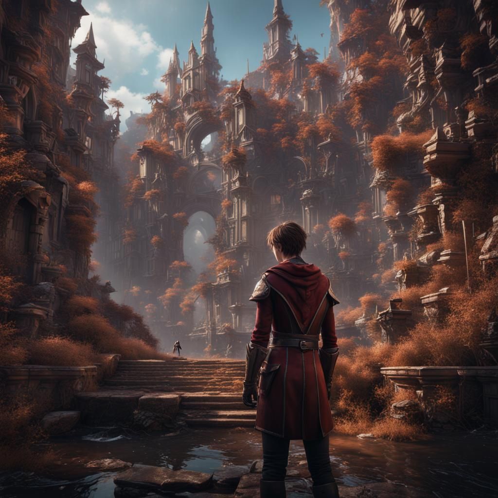 Intricate Digital Painting of a Self-Aware Meme