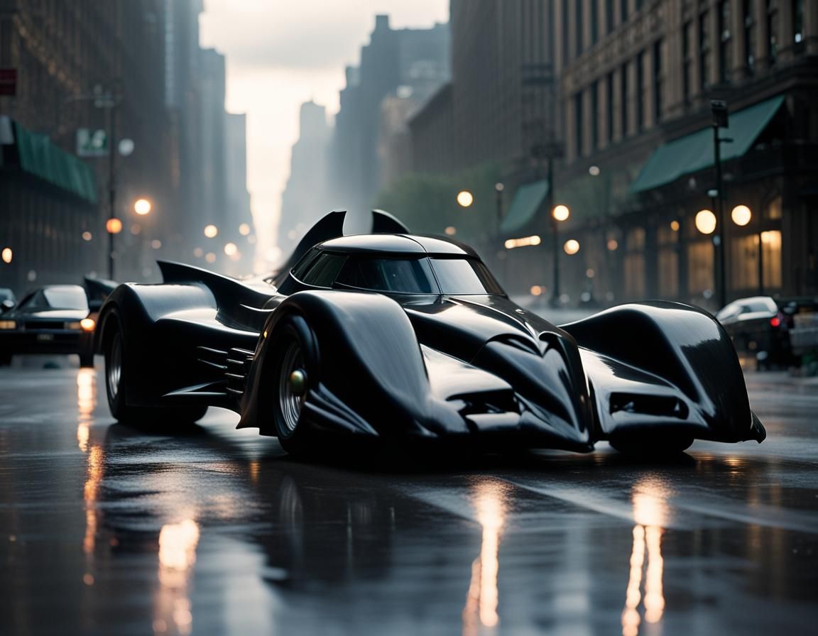 Batmobile from the 1995 movie Batman forever