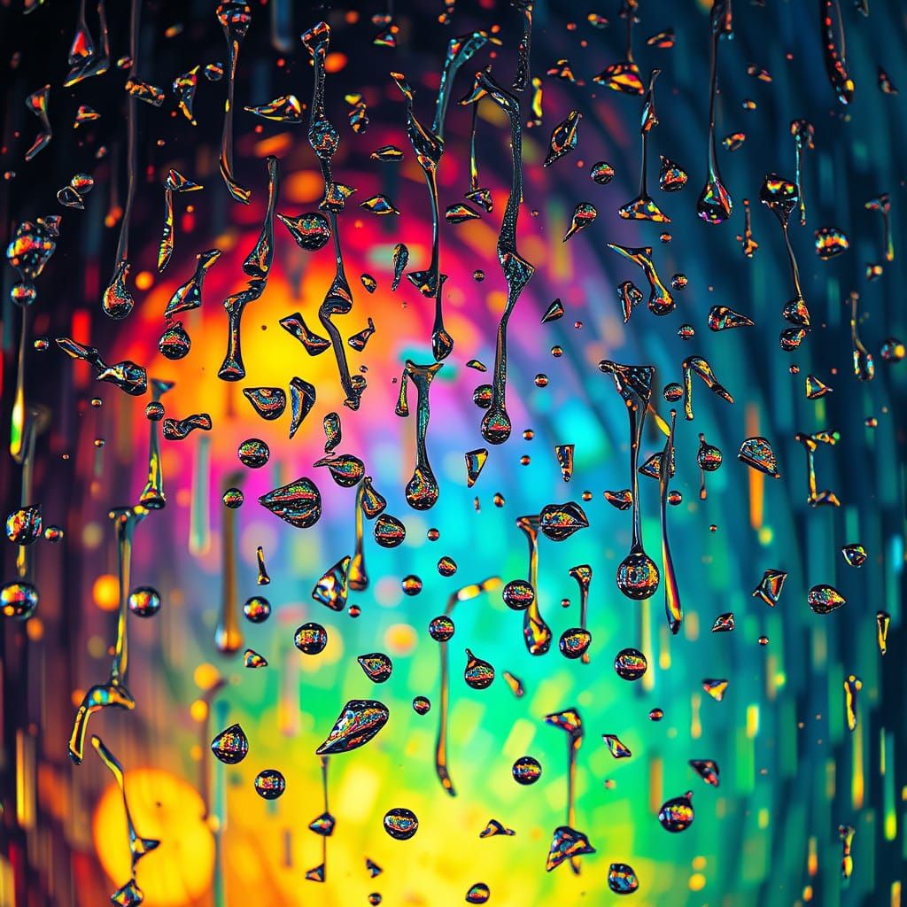 Rainy Prism of Shattered Light