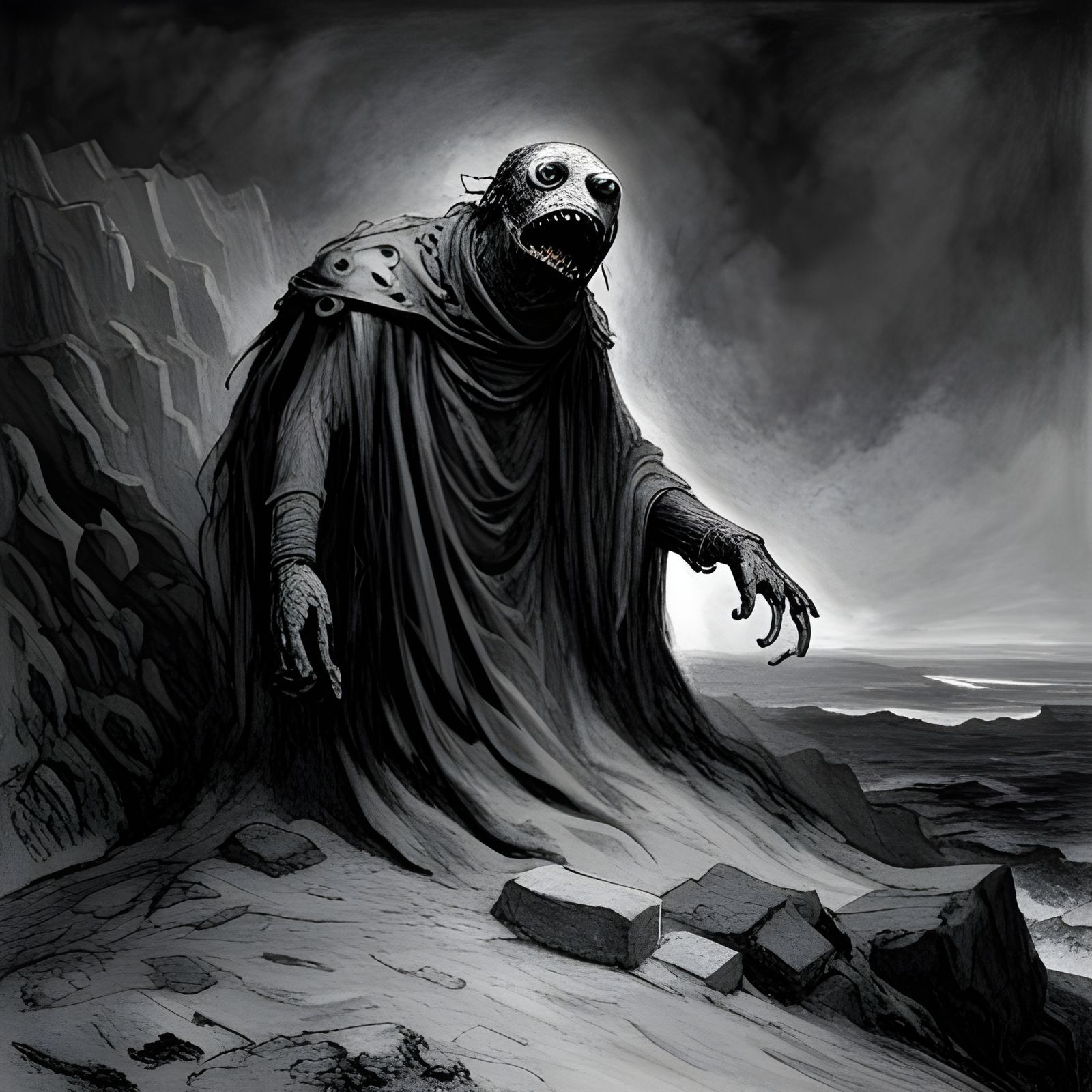 Monster of unspeakable horrors