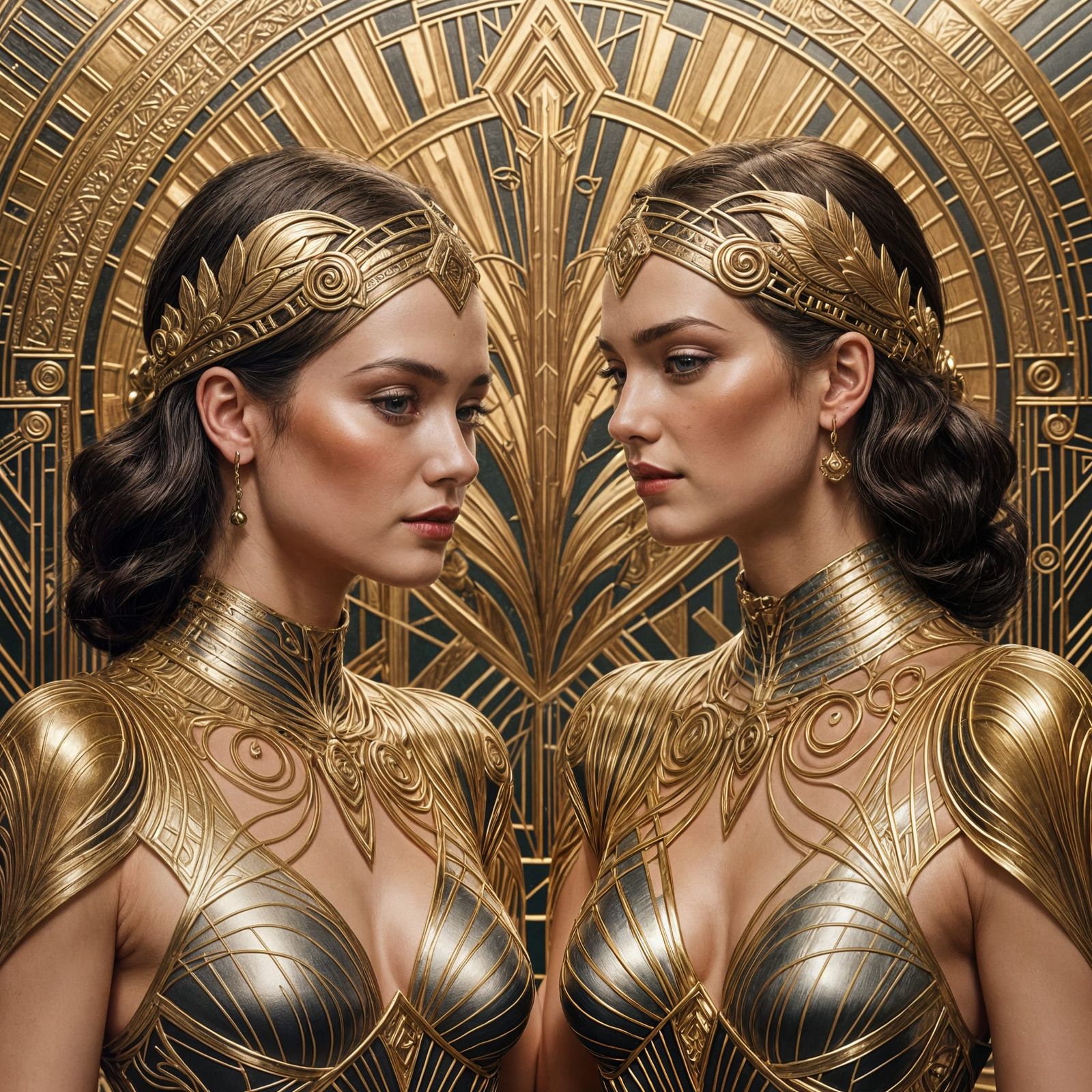 Art Deco Twins Become Masterpieces
