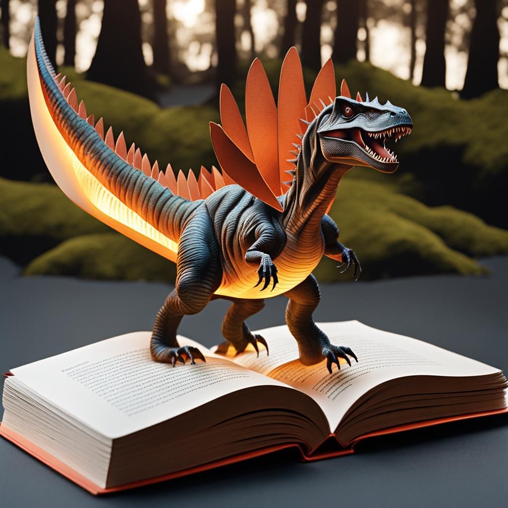 A pop up book