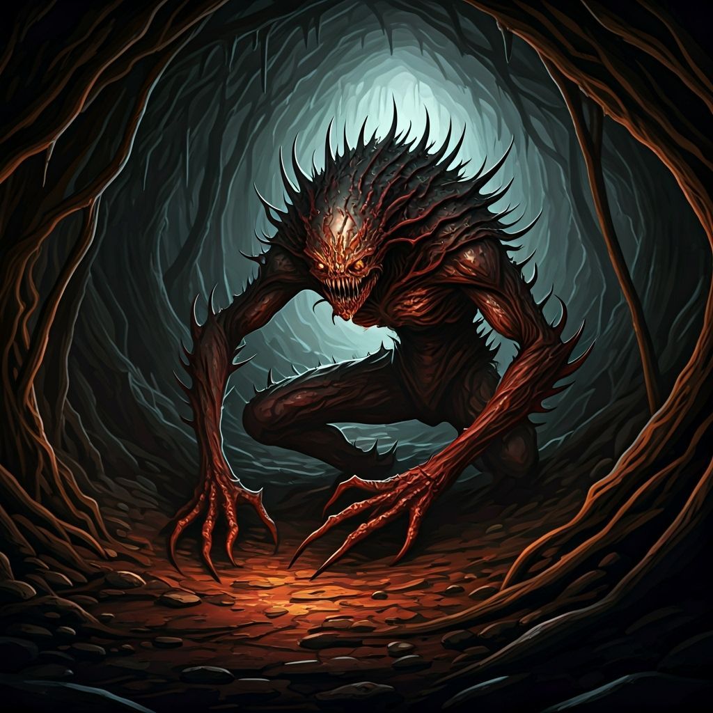 Blood Needle Blight: Underdark Predator in Gloomy Depths