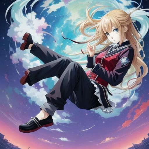 Anime Style Character Illustration