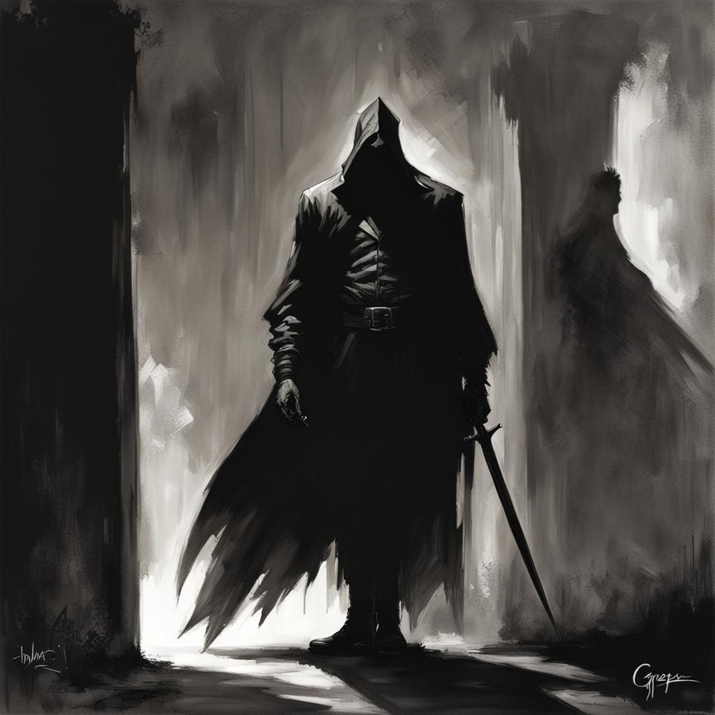 Sinister Shadows: A Dark and Detailed Rendering