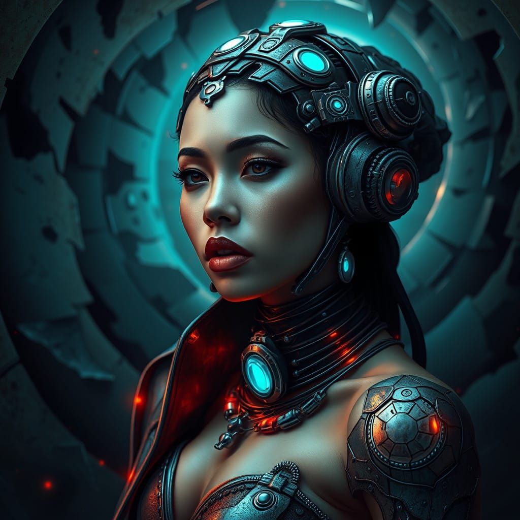 Navigating the eerie blend of organic and synthetic beauty