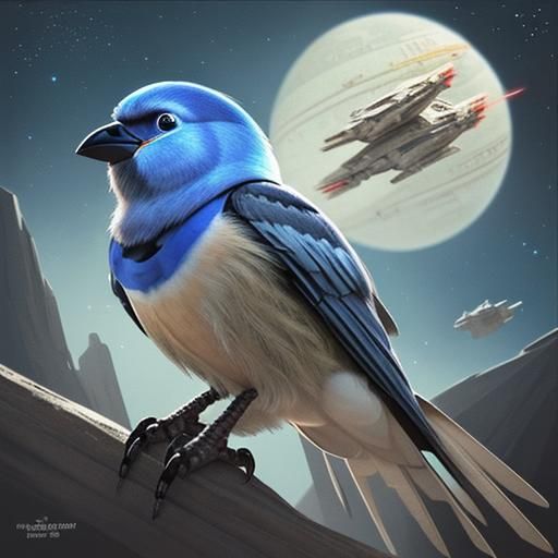 Star Wars Themed Bird