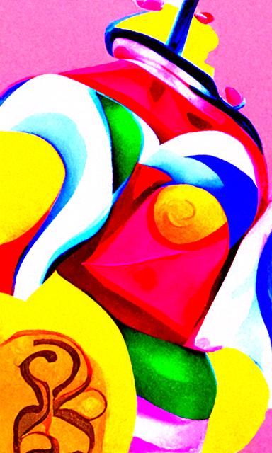 Sugar flea Goddess heraldic syrup jazz foundation bleach vibrant colors Candyland wonderland gouache swirls detailed hyp...