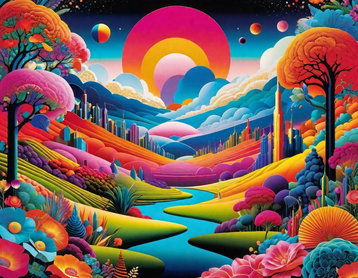 Maximalist landscape