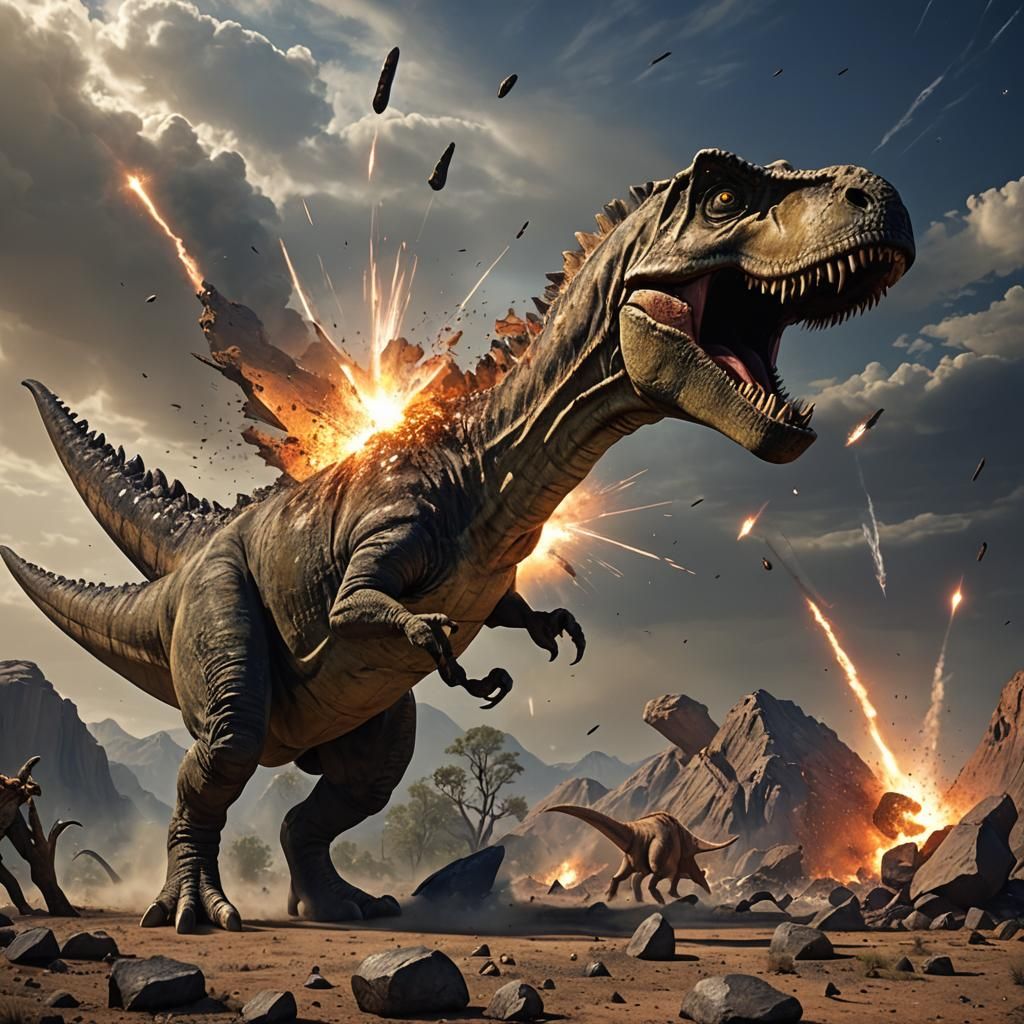 Dinosaur Meteor Strike: An Extinction Event