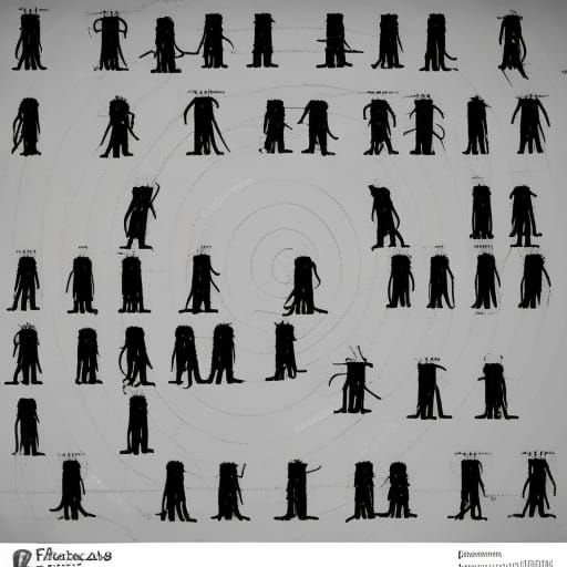 Character reference sheet