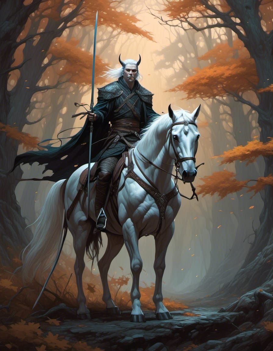 Dark Fantasy King of the Hunt in 8K