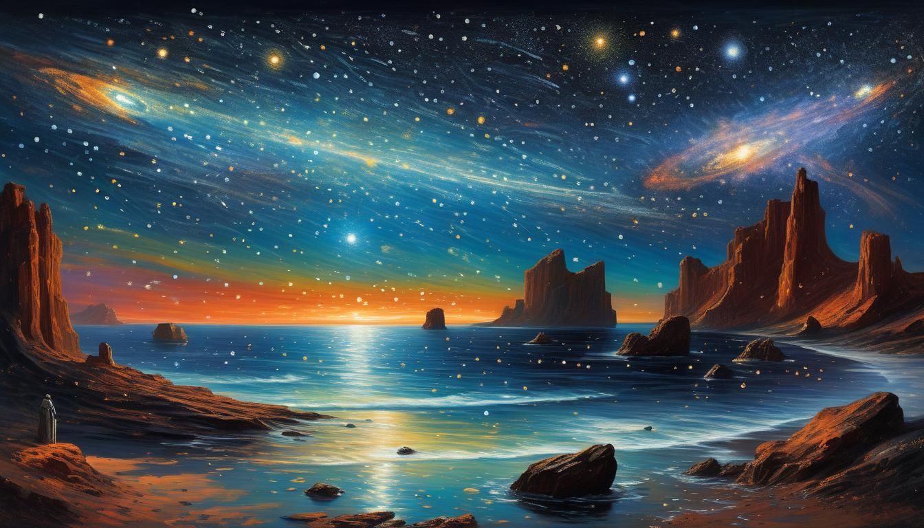 Impressionistic Rites of Andromeda Celestial Event