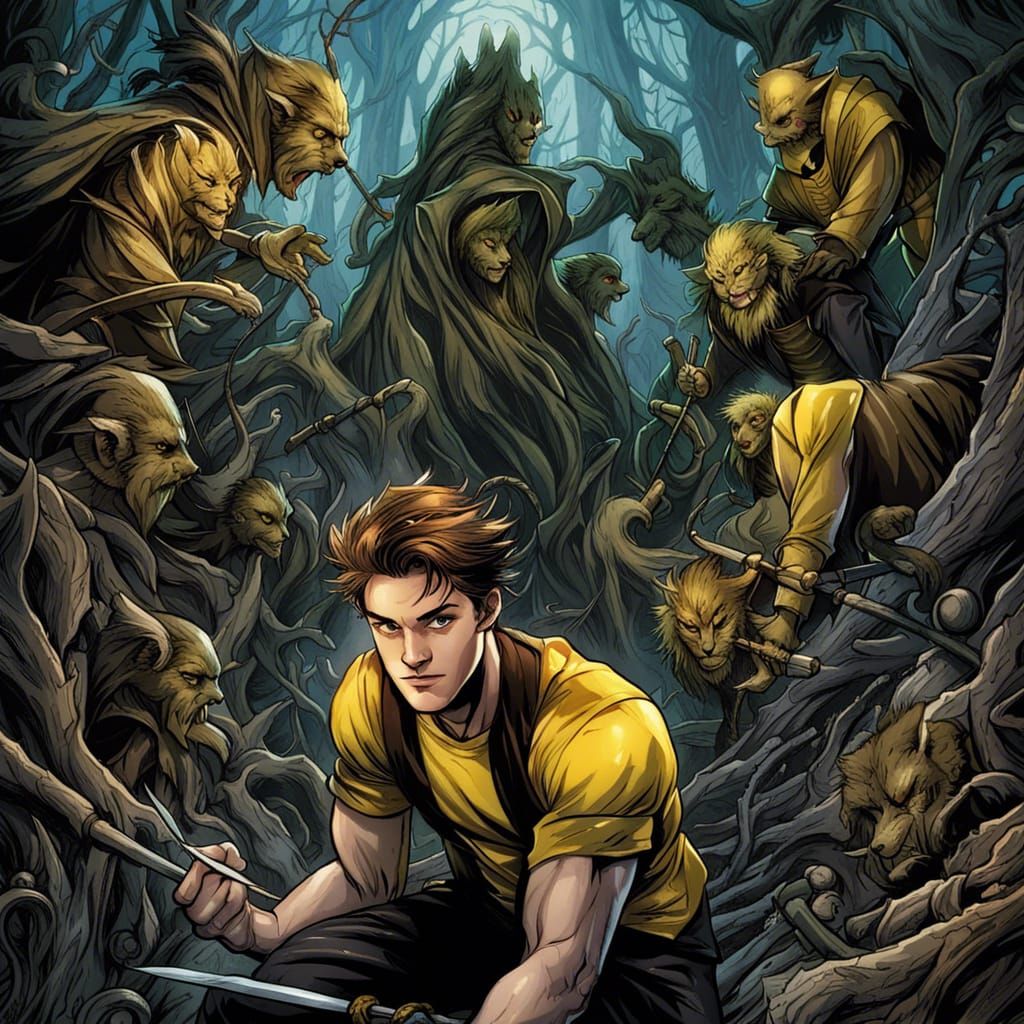 Cedric Diggory in Hunter Style