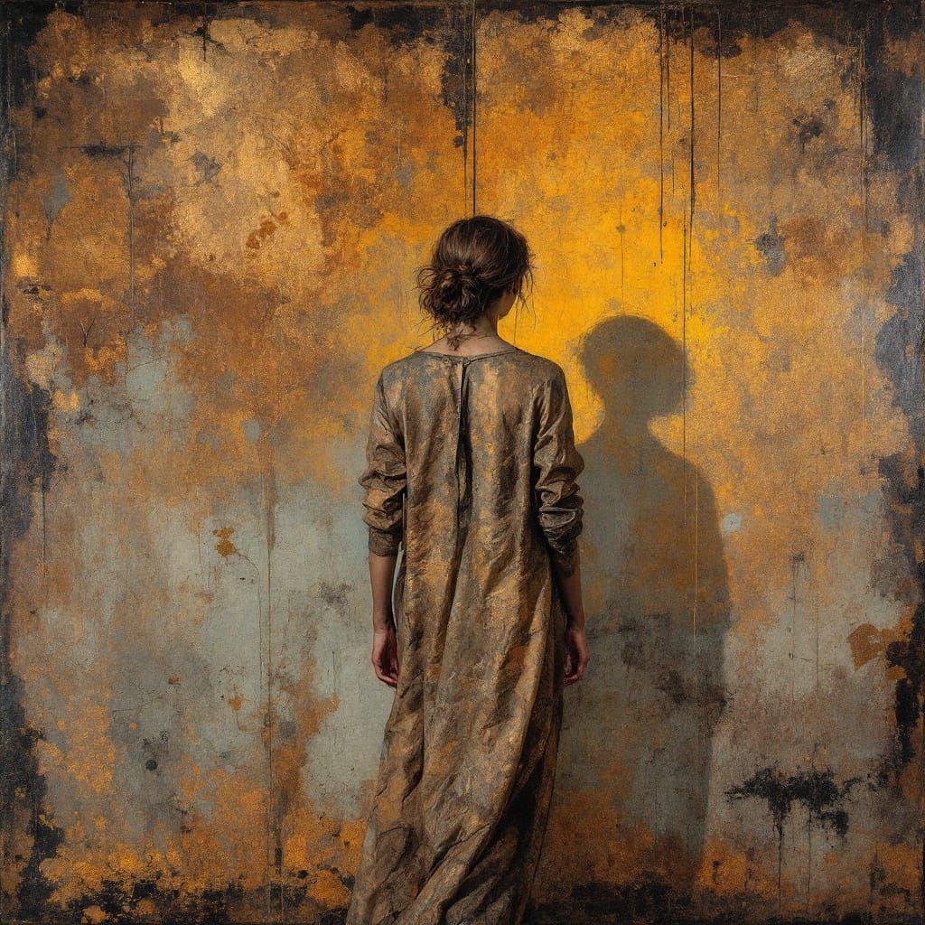 Oxidized Reverence: Luminous Decay in Pre-Raphaelite Style