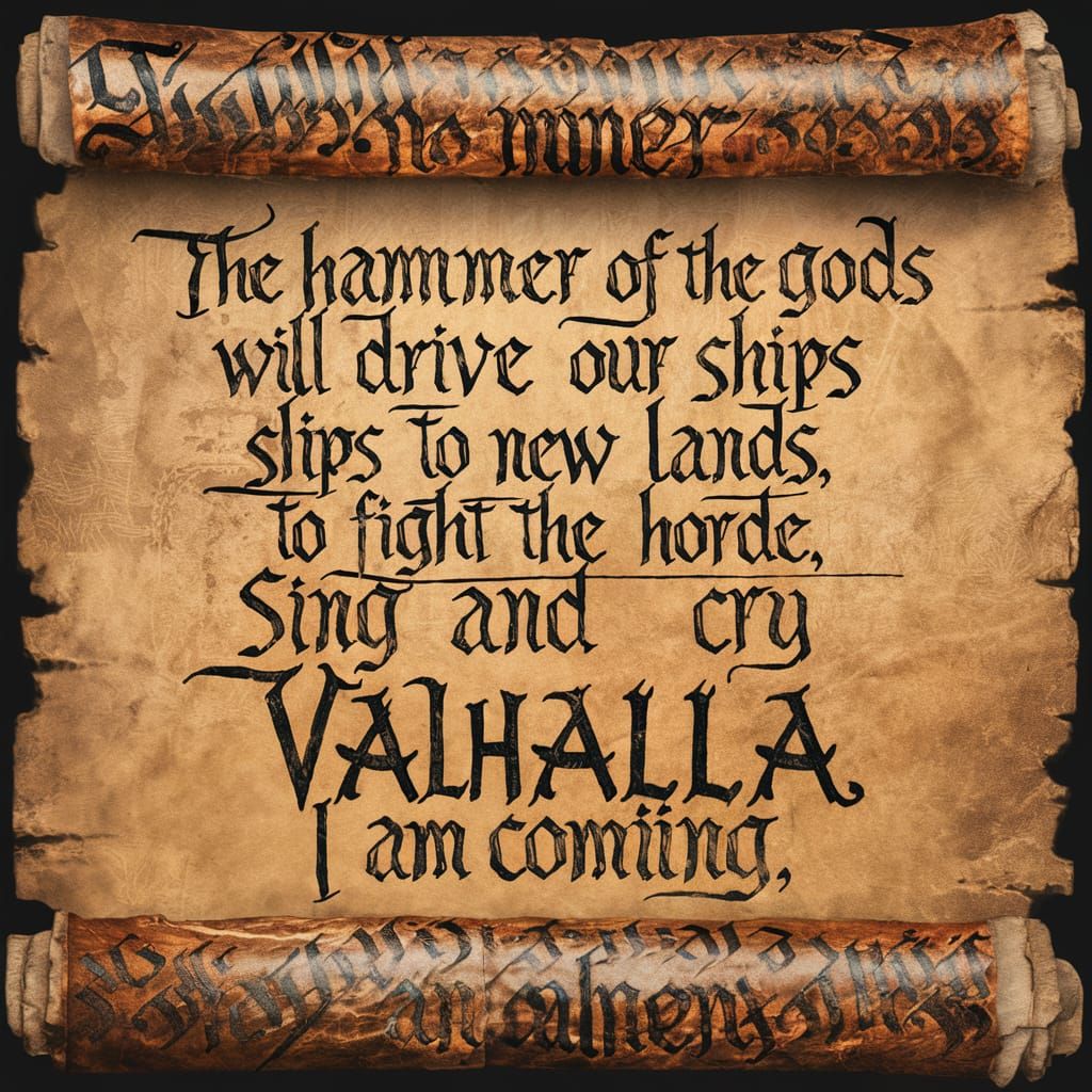 Ancient Scroll Reveals Norse Mythology Text