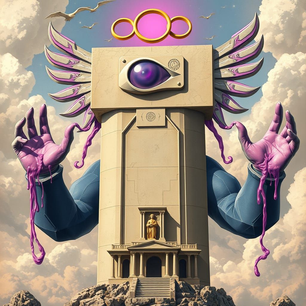 Divine Architect of the Cosmic Gate, Violet Eye of Celestial...