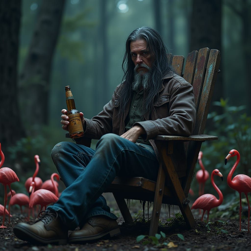 A Gangrel in their natural habitat