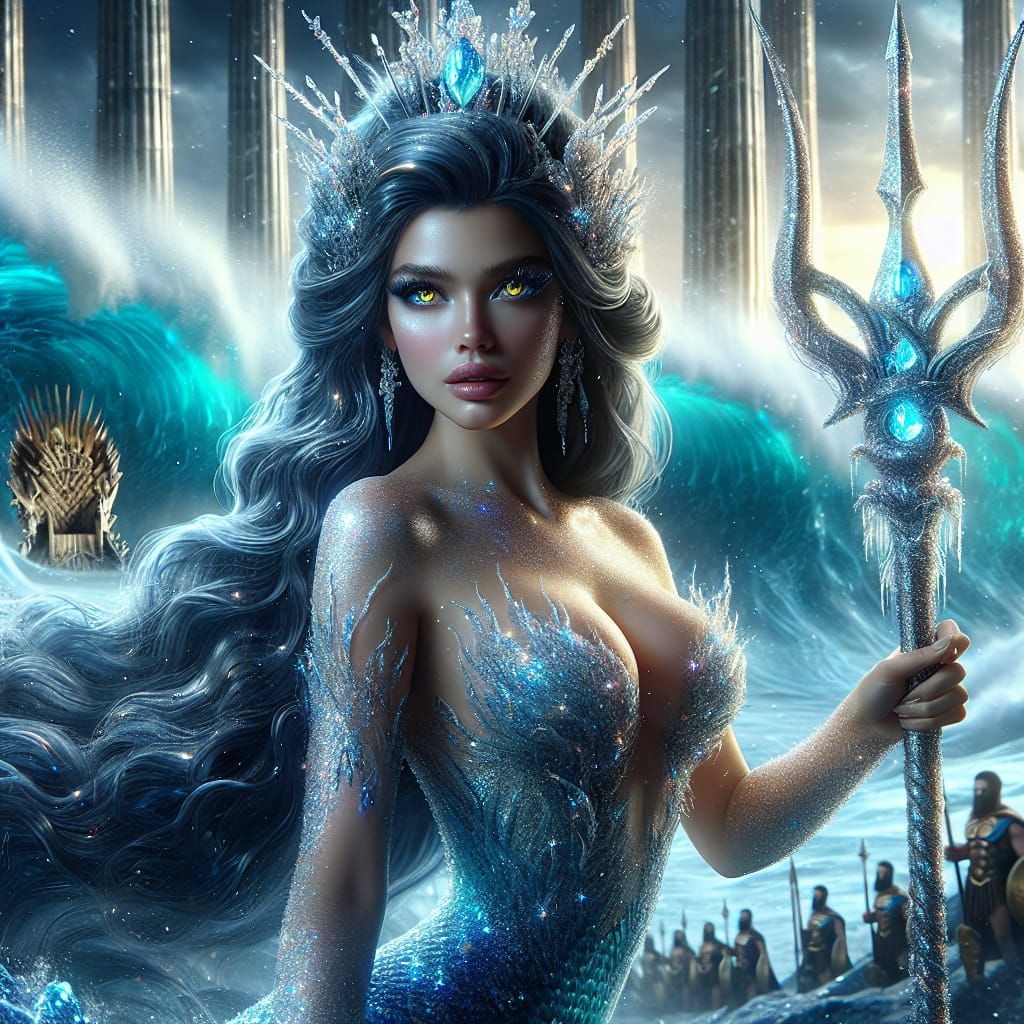 Mermaid Queen of the Oceanic Empire