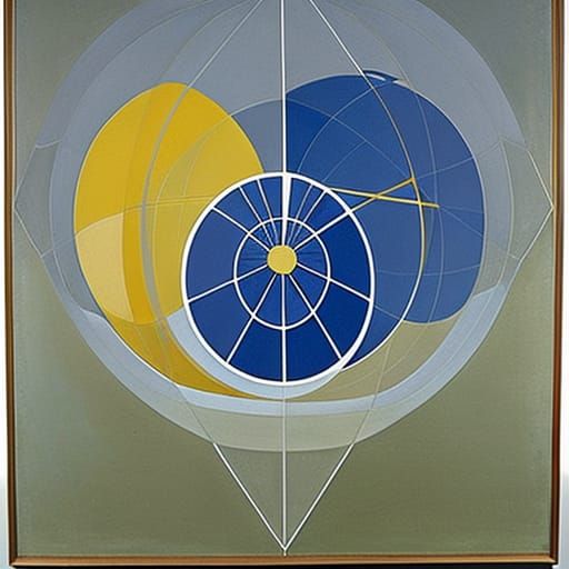 Geometric Art Inspired by Abstract Painting