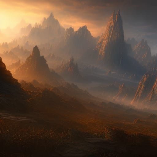 Halo: Detailed Matte Painting in Deep Color