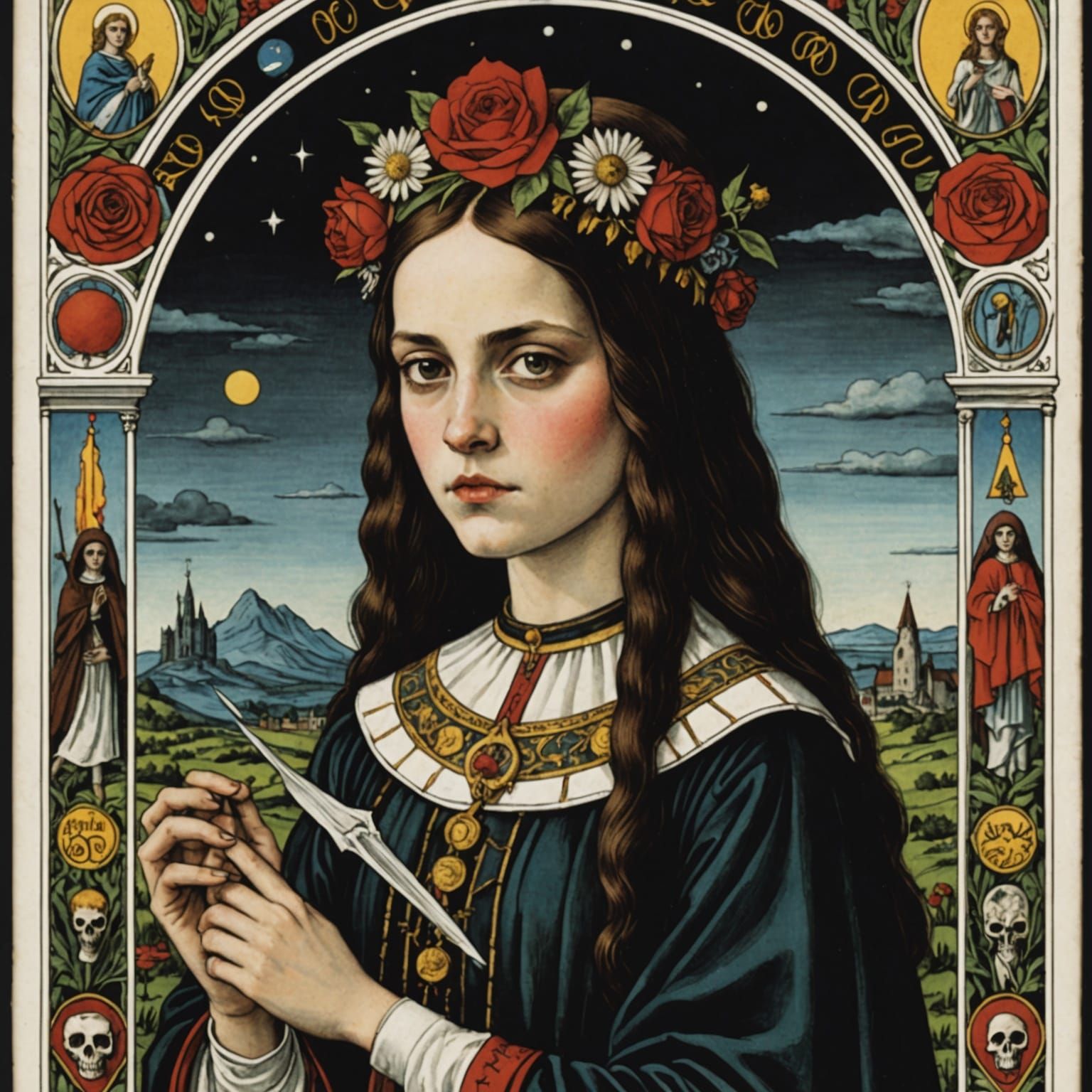 Death as Teenage Girl, Major Arcana