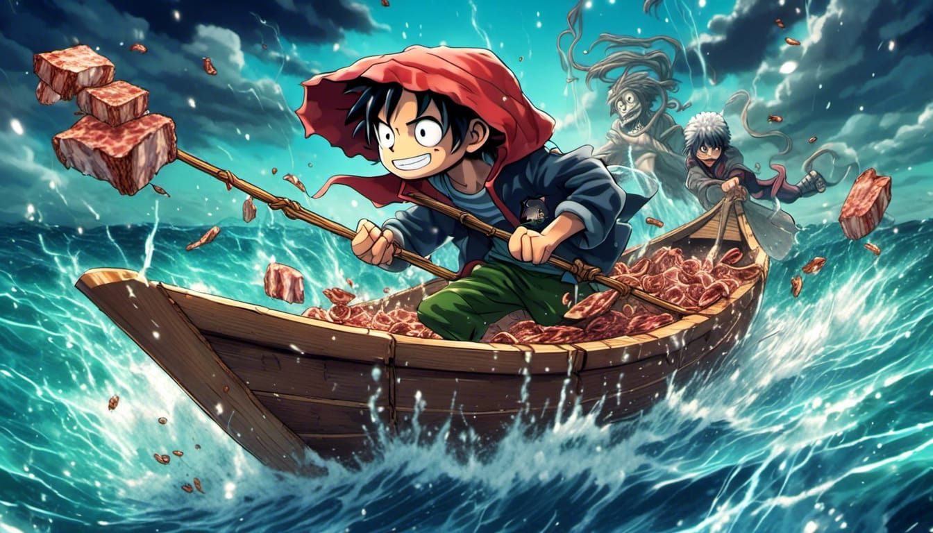 Rat Boy's Bacon Boat Adventure: Anime Style