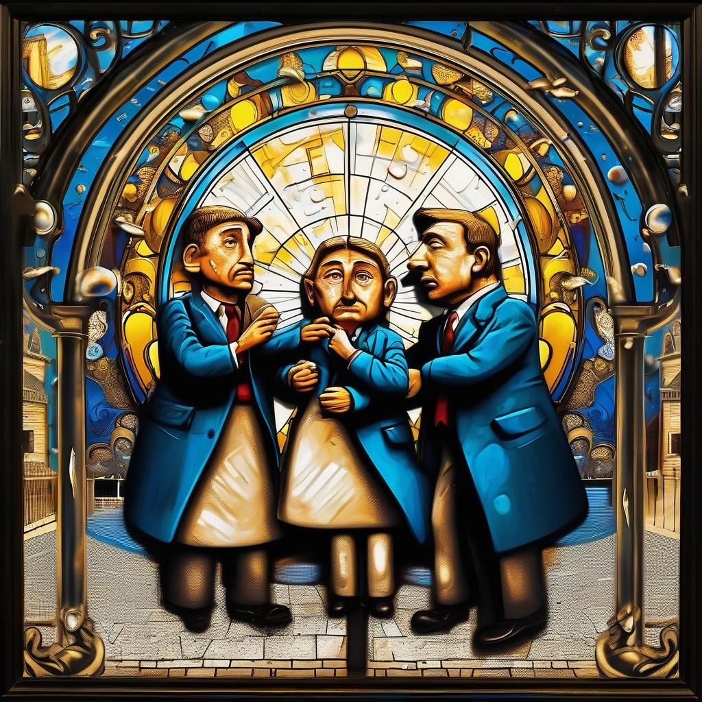 Surreal 3D Dream Reaction in Alternate Universe