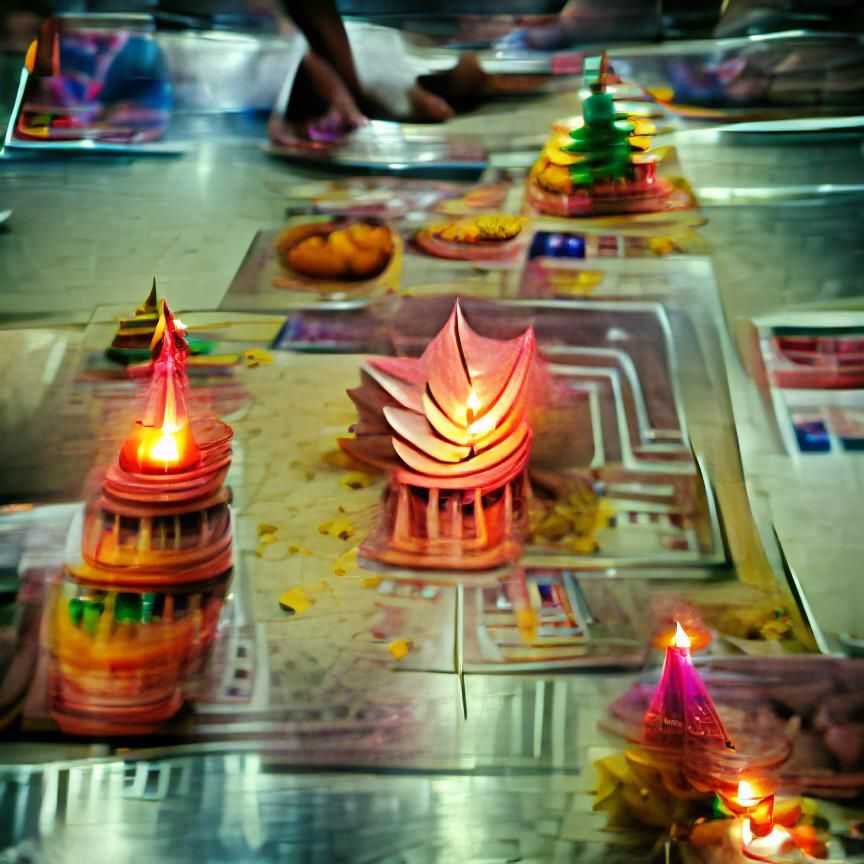 Temple of Light: A Deepavali Celebration