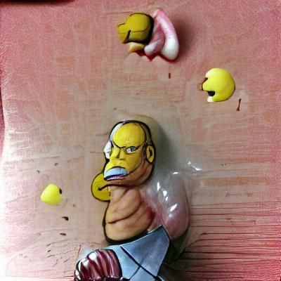 Decapitated Homer Simpson Head